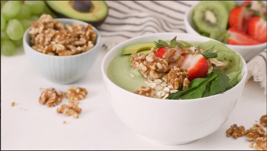  Walnut, Avocado, and Fruit Smoothie Bowl - Food with Purpose UHG Motiv 